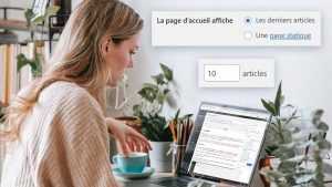 paramètres de lecture WordPress