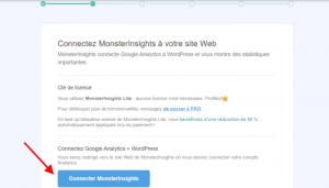 intégrer Google Analytics dans WordPress avec le plugin MonsterInsights