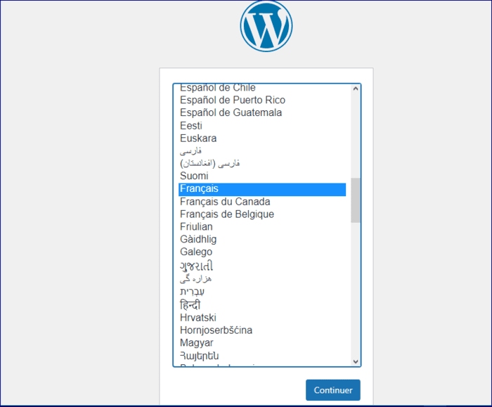 utiliser XAMPP pour configurer un site WordPress local