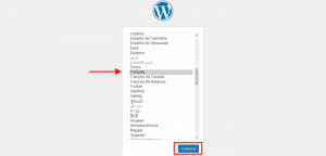 installer wordPress sur un sous-domaine