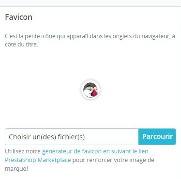 favicon PrestaShop