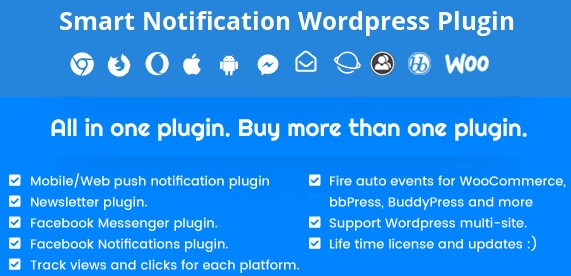 smart notification plugin de notifications push WordPress
