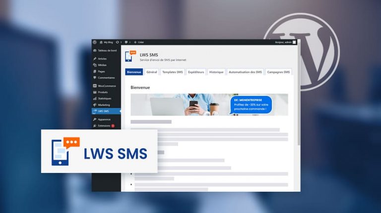 Comment installer le plugin LWS SMS pour WooCommerce sur WordPress ?