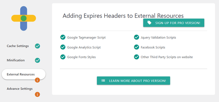 Add Expires Headers/ version professionnelle