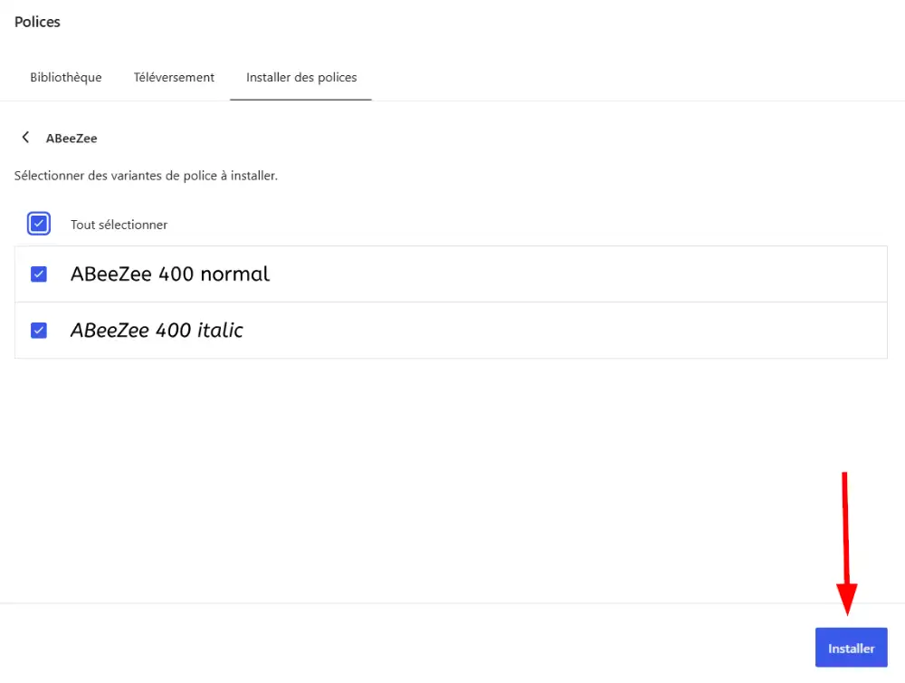 Installer une police Google Fonts sur WordPress