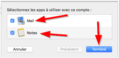 configurer un compte e-mail sur Apple Mail : choisir l'application à utiliser