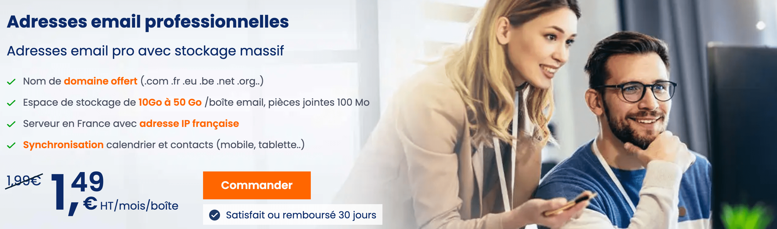 créer une adresse e-mail professionnelle