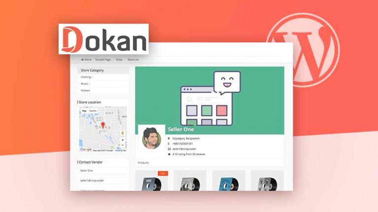 Comment créer une marketplace avec WordPress ? Plugin Dokan
