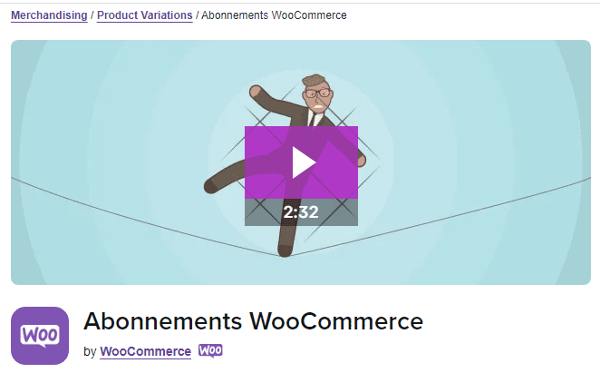 Abonnements WooCommerce