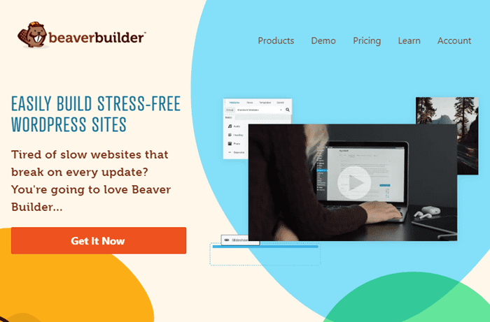 Beaver Builder, constructeur de pages responsive WordPress