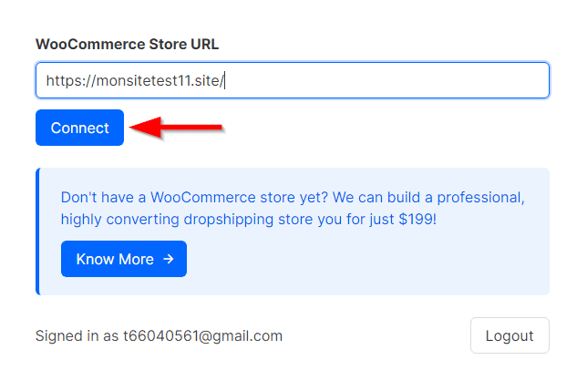 Connecter une boutique WooCommerce et WooDropship