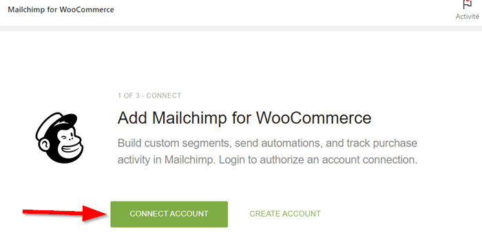 Connecter MailChimp et WooCommerce