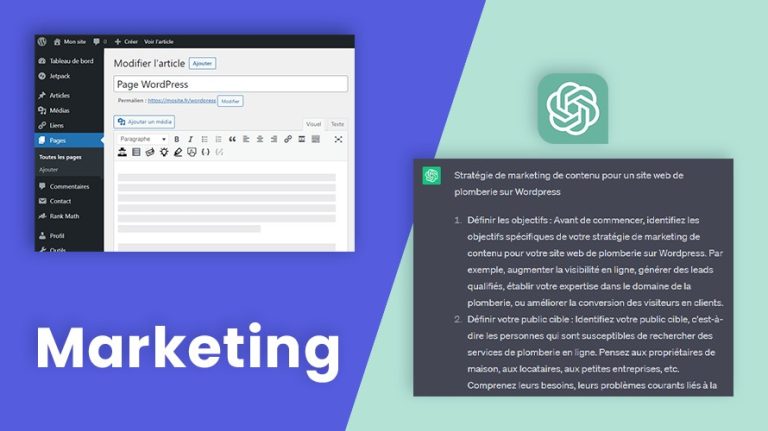 Comment intégrer ChatGPT dans sa stratégie de marketing de contenu pour Wordpress ?