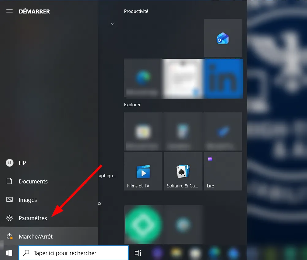Paramètres de Windows 11