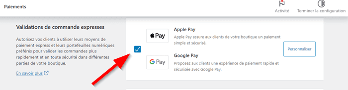 Activer Apple Pay sur WooCommerce