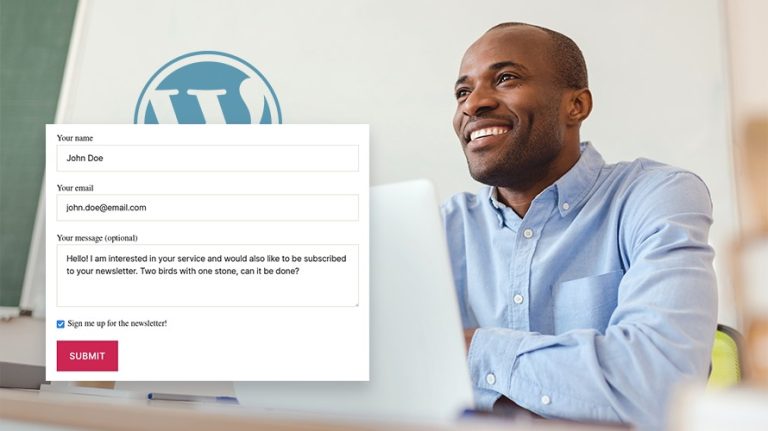 Comment créer un formulaire d'abonnement Mailchimp dans WordPress avec des champs personnalisés ?