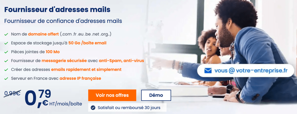 Créer une adresse email