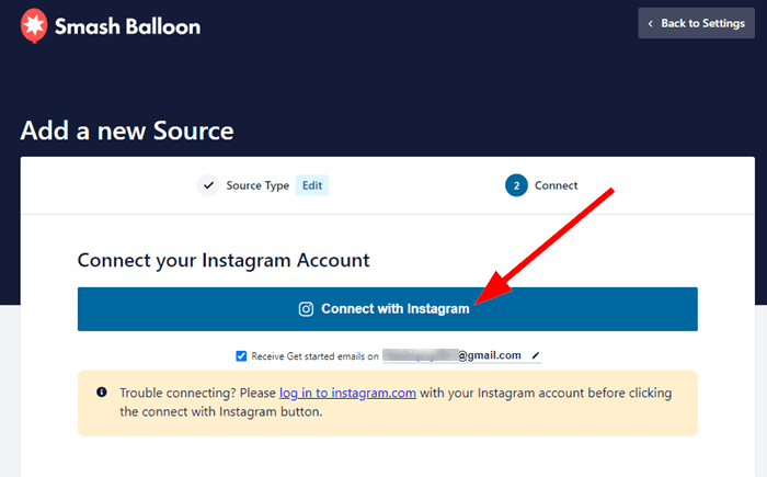 Connecter un compte Instagram et WordPress