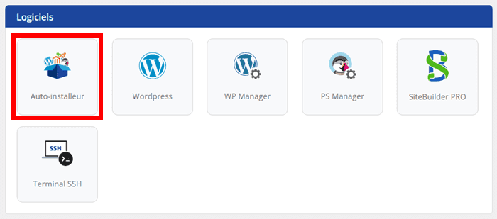 Auto-installeur WordPress de LWS