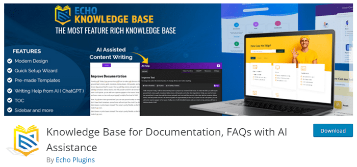 Knowledge Base for Documentation and FAQs (Echo Knowledge Base)