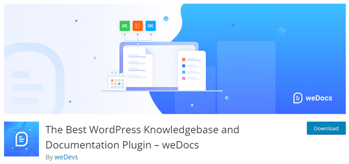 weDocs - Documentation and Knowledgebase Plugin