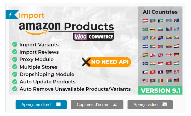 WooCommerce Amazon Affiliates - WordPress Plugin