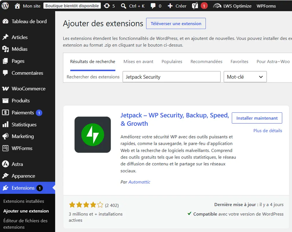 Jetpack Security