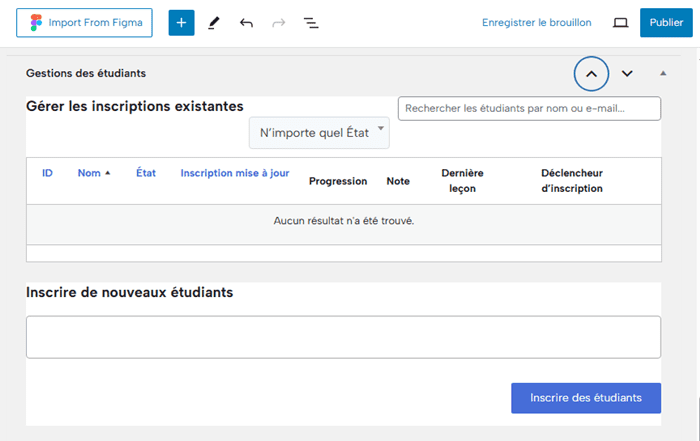 Gestion des inscriptions sur la formation avec LifterLMS