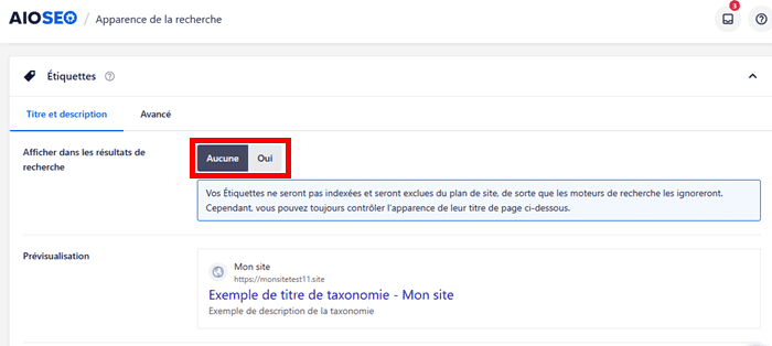 Désactiver les pages d'archives des étiquettes WordPress