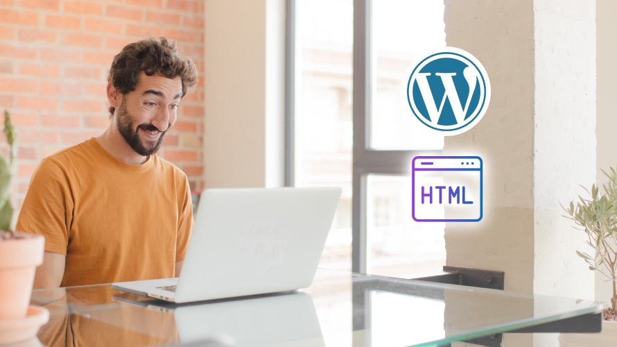 Comment télécharger une page HTML sur WordPress sans erreur 404