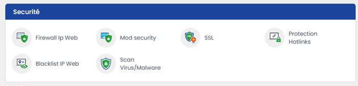 Outils de sécurité de LWS/Formules Linux Standards