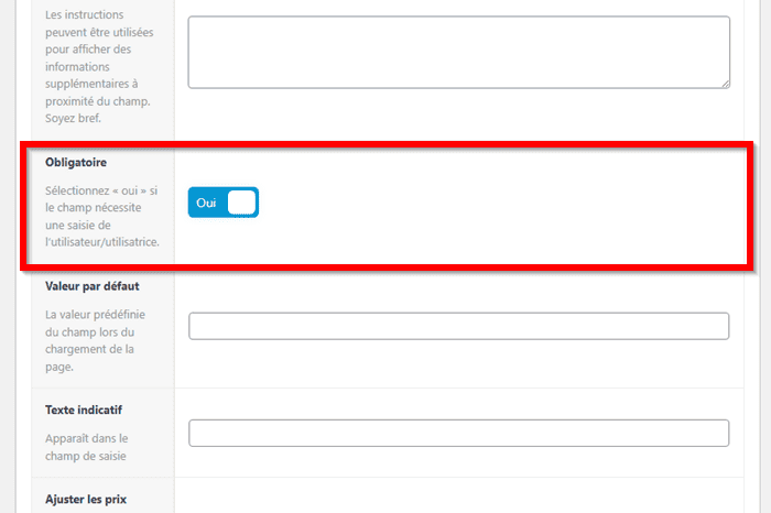 Configurer des options obligatoires sur WooCommerce avec Advanced Products Field